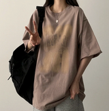 E-TION Box fit short-sleeved T-shirt