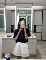 Kemme Ice Linen Short Sleeve Shirt / 5 colors