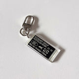 Nostalgic Vibes Acrylic Keyring (Black)