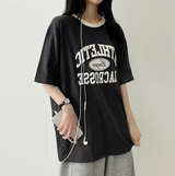 クリアリー カラーリング ボクシーフィット半袖Tシャツ
