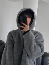 [Premium] 3 TAP Shearing Anorak Hoodie (2color)