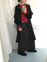ビンテージフォアムードロングジャケット