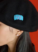 Square Beads Beret 