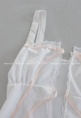 Sugar Ribbon Blouse Bustier