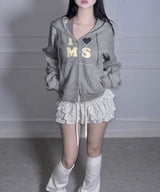 Lovin Hooded Zip-Up