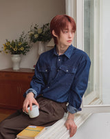 Roku Two-Pocket Denim Shirt