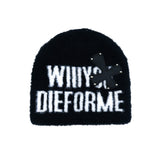 SEXXDEVIL Studded Mohair Cross Beanie