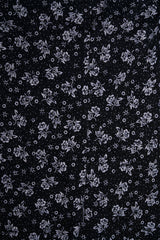 フローラル レース バンディング パンツ(Black)
