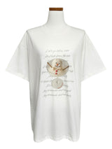 Snowman short-sleeved T-shirt