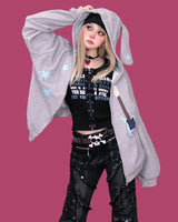 get-a guitar hood zip-up (2color)