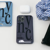 NYC フォーンケースブルー (card)
