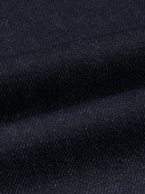 Non-fade diagonal raw denim pants