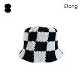 [MADE] Étang チェッカーボードハット | ブラック