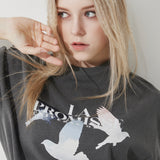 プロミスピグメントTシャツ (Gray)