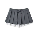 Rovia Lace Pleat Skirt