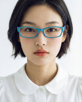DOT SQUARE GLASSES (2COLOR)