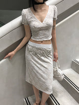 Ocean Pearl Mermaid Draped Waist Chain BELT