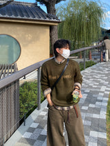 Frontail Brush Angora Knit 4C