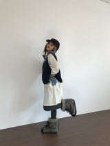 ジグリーボアフリースベスト (3color)