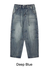 Bedden washed dart denim pants