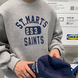 Urban St. Middle Length Overfit Sweatshirt