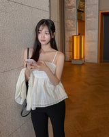 Gni bustier blouse & tie set