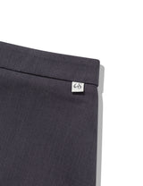 FLARED SKIRT PANTS(CHARCOAL)