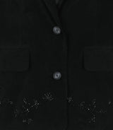 Flower Beaded Classic Jacket