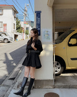 Latel シャツミニドレス (With Belt)