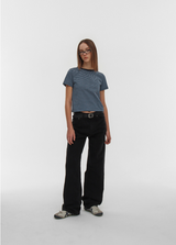 [B-DENIM] BLACK STRAIGHT 041