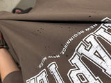 [A-T0239] チャプターダメージ半袖Tシャツ (3色)