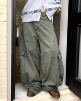 Sni Vintage Wide Cargo Pants