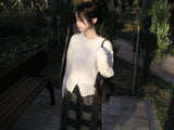 alpa cable cardigan