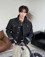 LP Back Slash Denim Jacket