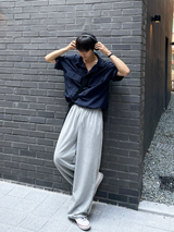 Big Two-Way Wide Straight Training Jogger Pants