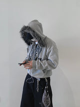 Rexton Raccoon Hood Zip-Up 2C