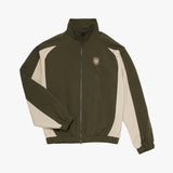 ストレンジャーレギュラーフィットジッパートラックスーツトップ (Khaki)