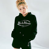 NICOLE ORIGINALS HOODY_BLACK SILVER