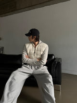 LMN Rivet Patch Napping Sweat Pants (3 colors)