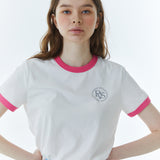 RVSリンガーTシャツ ピンク
