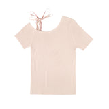 BALLET ONE SHOULDER HALF KNIT (3 COLORS)