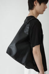 minimal knot shopper bag