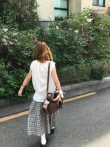 シソ チェック スカート