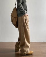 Volume Rivet Cotton Pants