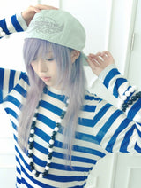 Lettering wing cap (mint)