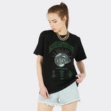 アンモナイトショートスリーブTシャツ (Black)