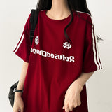 Hardy lettering line jersey short sleeve T-shirt