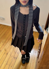 LAYER PLEATS SKIRT