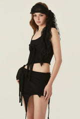 Caribe tie skirt
