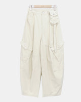 Brdin Double-Pocket Strap Washed Cargo Pants